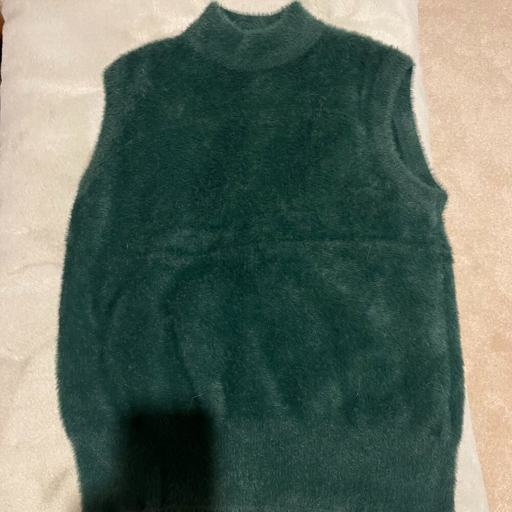 Forest Green Sleeveless sweater